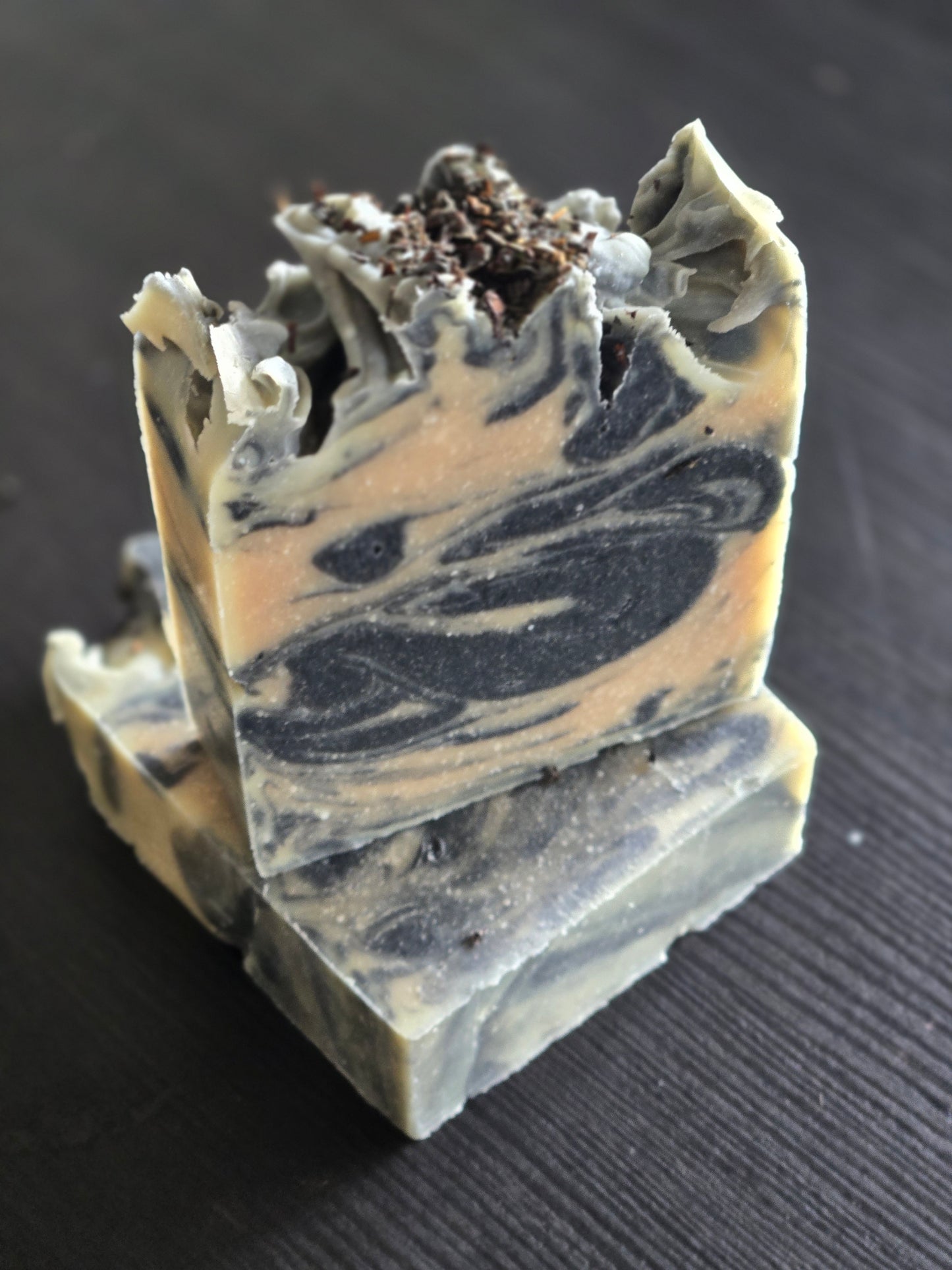 Hei Cha- Black Tea and Activated Charcoal Soap