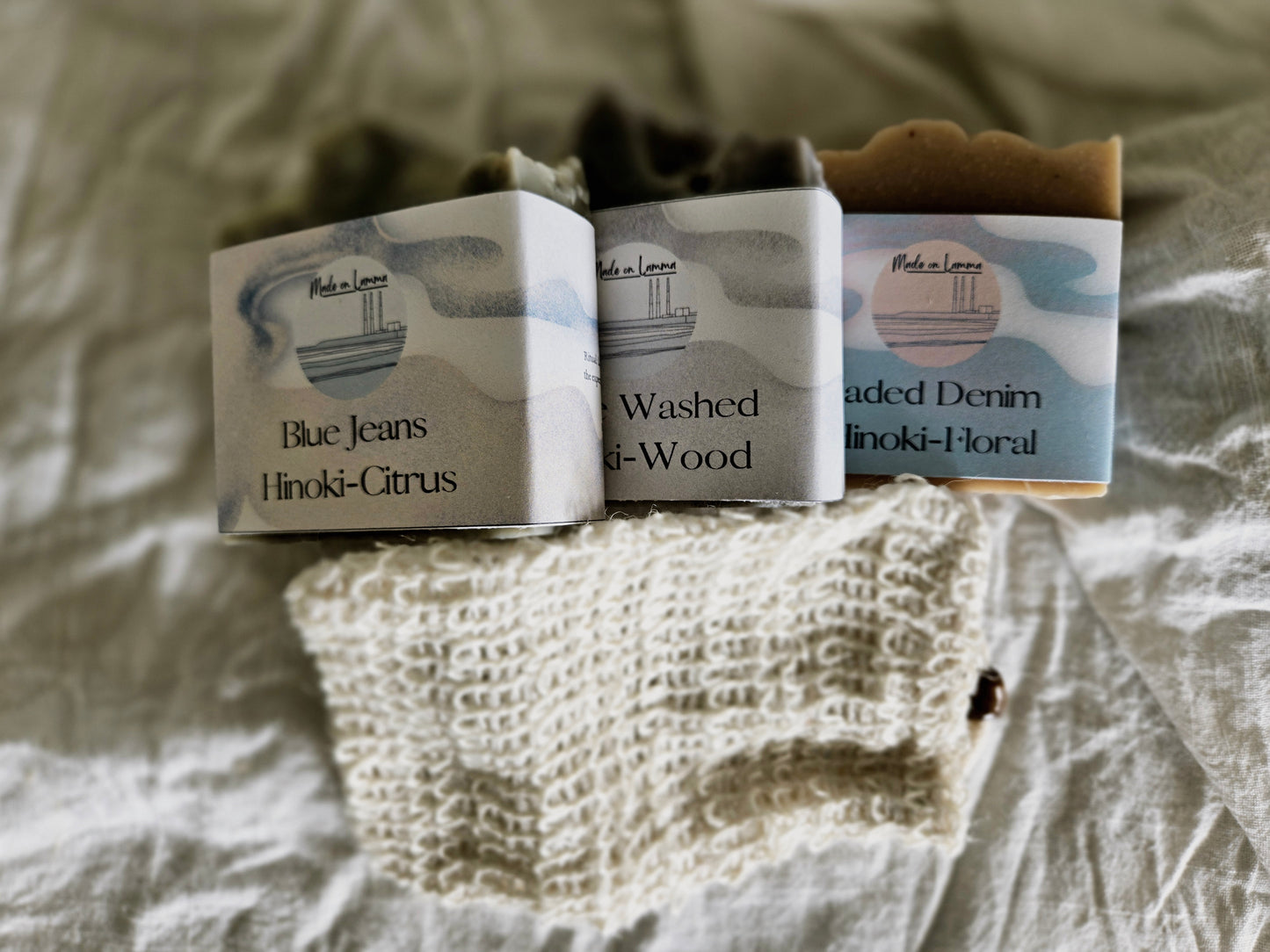 Hinoki Set with Soap Saver
