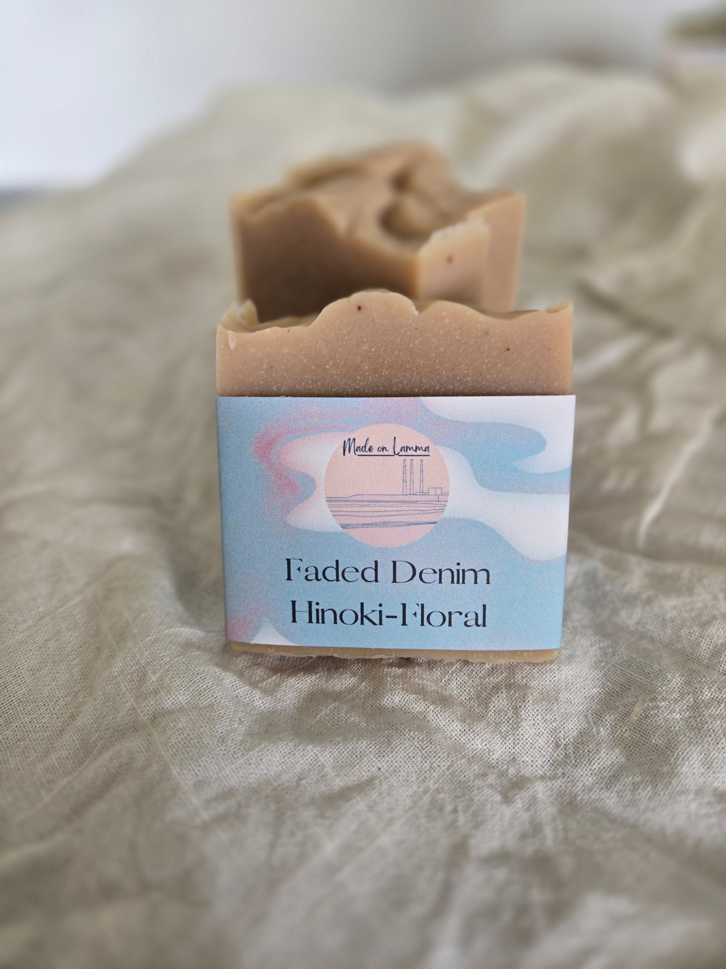Faded Denim Hinoki-Floral